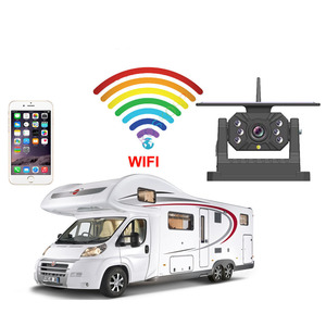 Batería magnética incorporada APP 1080P SOLAR BSD WiFi cámara de respaldo compatible con teléfono IOS y ANDROID para Vista trasera, tomar fotos y videos - Product Image 4