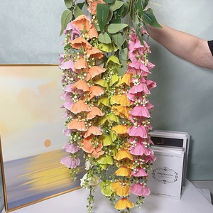 KEWEI T834 Premium Silk Medinilla <span class=keywords><strong>Magnifica</strong></span> Flores Artificiales para Eventos de Navidad y Graduación-Precio al por mayor a granel - Product Image 3