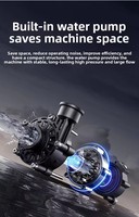 Refroidisseur d'eau pour bain de glace 220V 1/2 HP avec pompe à aubes |   Compresseur R410A Écologique avec Télécommande et Surveillance