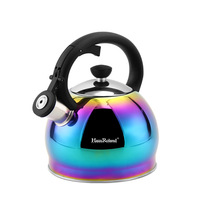 HausRoland Bouilloire sifflante chinoise à faible MOQ pour cuisinière, en acier inoxydable, pour thé et eau