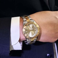 Montres de luxe en quartz, style Rolex, montre en acier inoxydable 41 mm, étanche, lumineuse, montres pour hommes