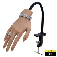 Nouvel outil d'entraînement réaliste en silicone pour le nail art 2023 avec pratique de la flexion des doigts, 6 couleurs disponibles