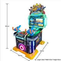 Nouvelle machine de jeu de tir simulateur de tir à la carabine en métal, à monnayeur, pour salle d'arcade