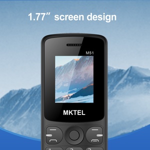 Téléphone portable senior débloqué d'usine, 1,77 pouce, GSM 2G, clavier, lecteur MP3/MP4, batterie grande capacité 1800 mAh, radio FM sans fil - Product Image 6