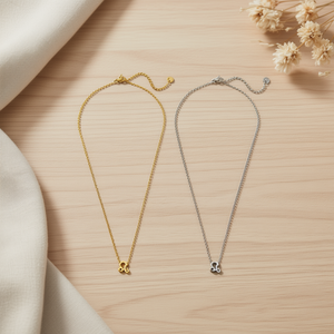 Collana con Ciondolo Leone in Acciaio Inossidabile 46051 Oro Argento 12 Pezzi - Product Image 3