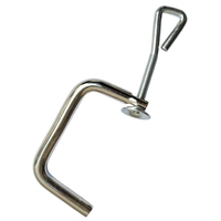 Pince de table industrielle pour machine à pâtes, en acier inoxydable, réglable, ouverture 9 cm, support de montage robuste pour établi, OEM ODM
