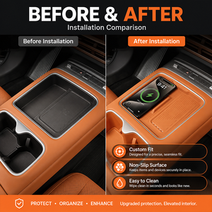 Alfombrilla de Gel de Silicona para Portavasos, Compatible con Formula Leopard Titanium 7 2025-2027, Cojín de Almacenamiento para Consola Central de Auto, Accesorio Interior - Product Image 5