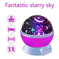 Cadeau créatif Lampe de projection étoilée Usb Projecteur de rêve romantique Ciel étoilé Lampe de nuit