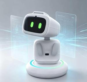 Robot de poche intelligent pour enfants, contrôle par application IA, Wi-Fi, interactif, en matériau EVA, rechargeable, compagnon, jouet de bureau, Estella, pour les enfants de 5 à 7 ans - Product Image 4