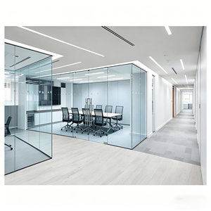 SZMK <span class=keywords><strong>Cloison</strong></span> de bureau insonorisée de luxe en aluminium et verre, hauteur réglable, <span class=keywords><strong>cloison</strong></span> modulaire moderne pour chambre, salle à manger, extérieur - Product Image 1