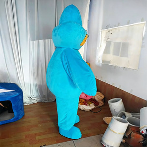 Disfraz de Mascota Profesional Personalizado en Forma de Capullo Azul Brillante para Cosplay, Festivales y Celebraciones, MOQ 1 Pieza - Product Image 3