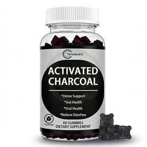 Compléments de <span class=keywords><strong>Charbon</strong></span> Actif Sans Sucre en Gummies Marque Blanche OEM – 60 Unités – Soutien Détox et Bien-être Intestinal pour Adultes et Femmes Enceintes - Product Image 1