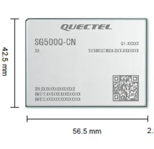 Quectel SG500Q-CN 5G Sub-6 GHz Android Smart Module Multi Network System Intelligent LTE Module Support Wi Fi Amp BLE
