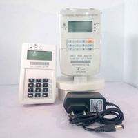 Compteur d'eau intelligent prépayé à ultrasons Split DN15-40 certifié ISO4064 avec clavier Ciu et jeton STS, fabricant OEM en laiton IP68