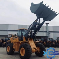 Neuer Hyundai HL660/665/660L/665L Lader Fabrik preis 6ton Vorderrad lader 5 Tonnen Nennlast Motor kern komponenten