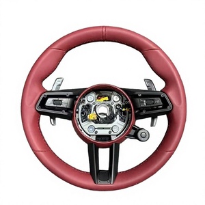 Volante Deportivo Personalizado en Cuero Color Piel para Porsche Panamera Cayenne 957 911 958 970 92A 2015 - Product Image 4