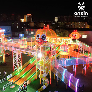 Attrezzature Ricreative Sicure e Durevoli Non Motorizzate per Parchi di Divertimento Familiari all'Aperto, Giostre Non Elettriche da Fabbrica Cinese - Product Image 3