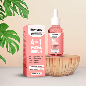 Suero Facial 4 en 1 de Marca Blanca, Anti-Manchas, Blanqueador Facial, con Ácido Hialurónico, Niacinamida, Vitamina E y Vitamina C para el Cuidado de la Piel - Product Image 5