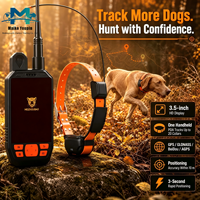 Rastreador GPS Profesional 4G LTE VHF de Doble Red para Perros de Caza, PDA Portátil, Resistente al Agua IP68, Sistema de Collares Múltiples para Perros, Alcance de 15 km, OEM
