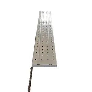 Q235钢环锁脚手架安全踏板穿孔脚手架零件建筑用钢板金属板