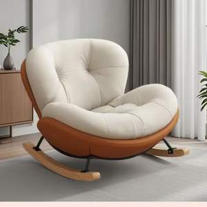 Haushalts Nap Lazy <span class=keywords><strong>Sofa</strong></span> im einfachen Stil, Cabrio zum Sitzen und Liegen, Schaukel stuhl - Product Image 5