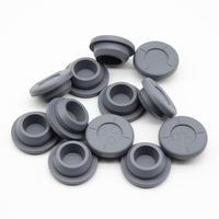 Flacons d'injection avec bouchon en caoutchouc butyle stérile 13mm 20mm 32mm bouchon en silicone médical pharmaceutique pour seringue