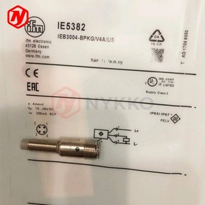 Original Ifm IE5382 Flush Mount Inductive Sensor With 2mm Sensing <b>Range</b> for Industrial Automation & Control IE5382 - Product Image 4