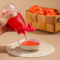 Bouchons de bouteilles en plastique de haute qualité, bouchons à clapet anti-fuite en PP 38/400 avec valve en silicone pour bouteilles de miel ou de sauce à presser