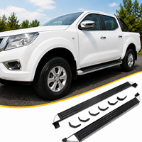 Marchepieds latéraux 4x4 en alliage d'aluminium, barres de marchepieds antidérapantes pour Nissan Navara NP300 2005-2022, accessoires 4x4