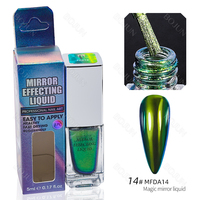 Poudre de chrome liquide effet miroir Bojun MFDA 16 couleurs, pigment métallique changeant de couleur, sans TPO, MSDS, vente en gros, usine, personnalisable
