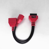 Adaptateur de passerelle pour Nissan 16 + 32 Sylphy 16 broches Câble d'ajout de clé Pas besoin de mot de passe Fonctionne avec Autel IM508 IM608 Lonsdor K518SE