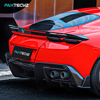 Kit carrosserie en fibre de carbone sèche préimprégnée Paktechz, diffuseur de pare-chocs arrière pour Ferrari Roma