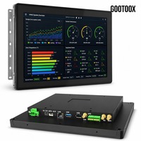 Tableta Android Todo en Uno de 7/10.1/15.6/21.5 Pulgadas con Montaje Empotrado, RK3562 RK3568, para Menús de Cafeterías, Pedidos y Exhibición