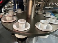 Machine automatique de remplissage et de scellage de tubes en plastique à air chaud avec imprimante de codage de date par lots