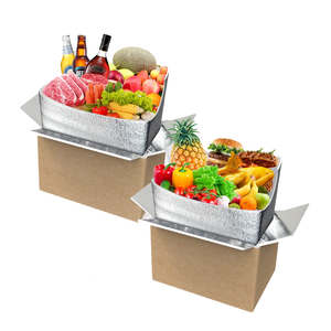Wholesale Thermal Food Insulation Box Cold Chain Shipping Box Insulated Boxes for Transporting Frozen Food