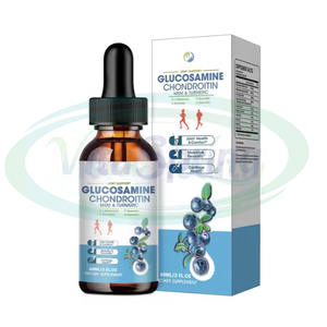 ASAP Suppléments liquides de glucosamine biologique Gouttes liquides naturelles de 60ml de glucosamine chondroïtine Msm - Product Image 2