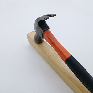 Mini marteau Hongzun à tête ronde de type griffe, outil à usage domestique avec manche en fibre recouvert de plastique - Product Image 3