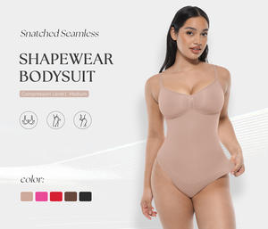 핫세일 도매 심리스 슬리밍 뱃살 보정 쉐이퍼 전신 보정속옷 여성용 - Product Image 2