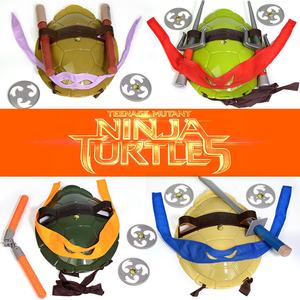 Armas de Juguete de Cosplay de <span class=keywords><strong>Tortuga</strong></span> Ninja, Armas para Niños de Halloween, <span class=keywords><strong>Disfraz</strong></span>, Máscara Luminosa, Accesorios - Product Image 2