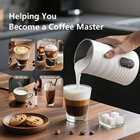 Espumador de Leche Magnético Mejorado 2026 para Latte Art, 5 Velocidades, 400W, Máquina Eléctrica para Hacer Espuma de Leche, OEM ODM
