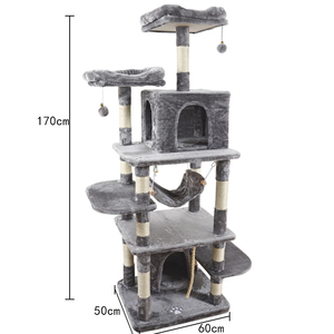 Usine directe OEM moderne luxe arbres à <span class=keywords><strong>chat</strong></span> grattoir multicouche <span class=keywords><strong>chat</strong></span> escalade cadre meubles <span class=keywords><strong>chat</strong></span> nid saut Carton - Product Image 4