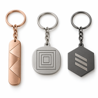 Porte-clés personnalisés à motifs géométriques mixtes, avec logo de marque, cadeau promotionnel direct pour entreprises, fournisseur en gros, fabricant de porte-clés
