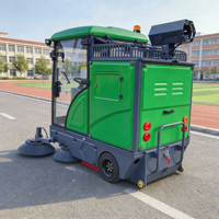 ConTour Nouvelle Balayeuse Industrielle Électrique Autopropulsée à Haute Pression avec Brosse, Aspirateur de Rue, Nettoyeur de Sol 2300mm