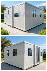 Maison conteneur préfabriquée extensible écologique de 30 pieds, 1, 2, 3, 4 ou 5 chambres, cuisine, petite maison isolée mobile, bungalow - Product Image 2