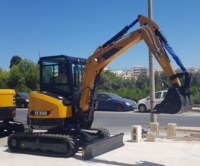 Maquinaria para Movimiento de Tierras SY35U, Mini Excavadora de 3.5 Toneladas, Micro Excavadora de Orugas, Excavadora China Económica en Bolivia
