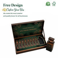 Coffret Cadeau Personnalisé pour Parfums – Boîte d'Emballage 4 Bouteilles pour Coffrets de Parfums et Échantillons – Vente en Gros, Faible MOQ, Haute Qualité