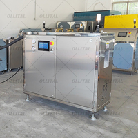 Machine de fabrication et d'emballage de glace sèche en paillettes Capacité personnalisable Granulateur de glace sèche à vendre