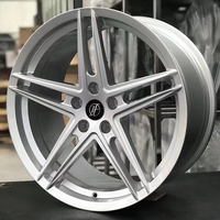 Jantes forgées sur mesure 18 19 20 pouces compatibles avec BMW Série 3 G20 5x120 Concave profond Argent satiné Certifié TUV JWL