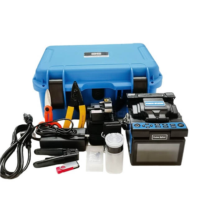 GETEKnet OEM Optical Power Meter Tester Mini OTDR Fiber Optic Equipment with Laser Source OPM Fiber Fusion Splicer