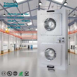 Módulo de Flujo Laminar HEPA de 24 x 48 Pulgadas para Techo de Cuarto Limpio, 2 x <span class=keywords><strong>4</strong></span> HEPA, con Difusor - Product Image 1